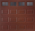steel door woodgrain