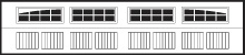 recessed window 4pc arched stockton