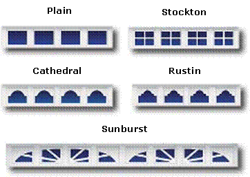 vinyl doors window options